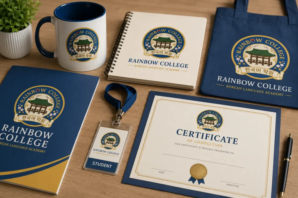 Logo Branding LKP RAINBOW COLLEGE
